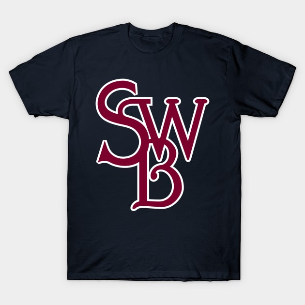 Scranton/Wilkes-Barre Red Barons T-Shirt by Tee Arcade